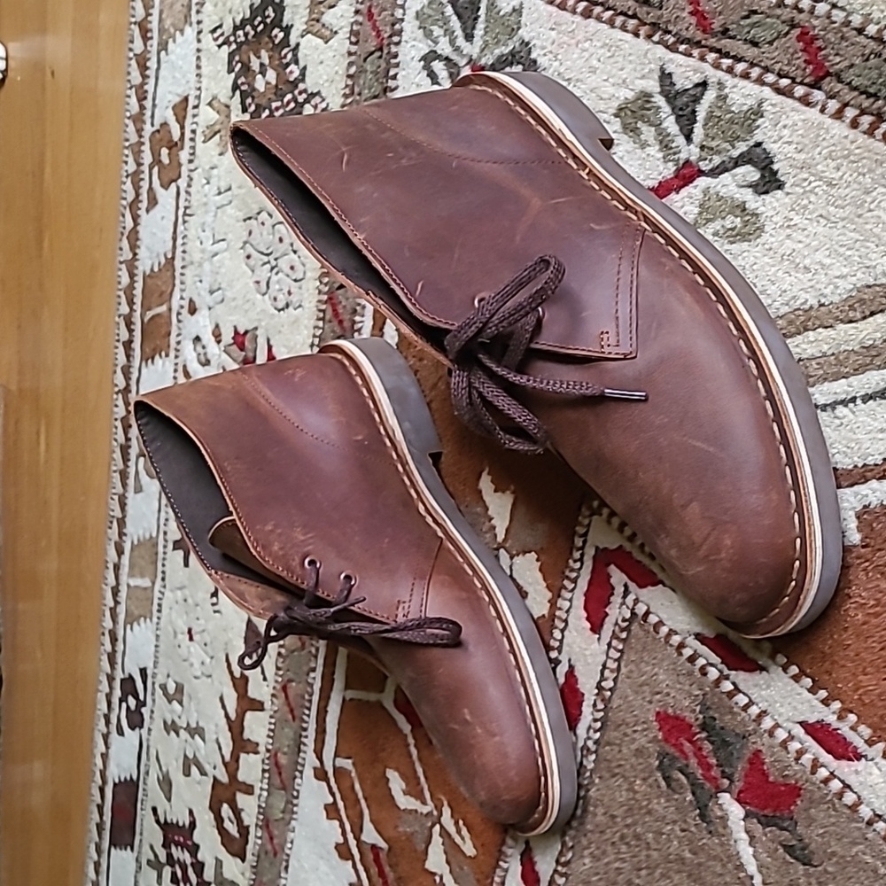 clarks chukka beeswax